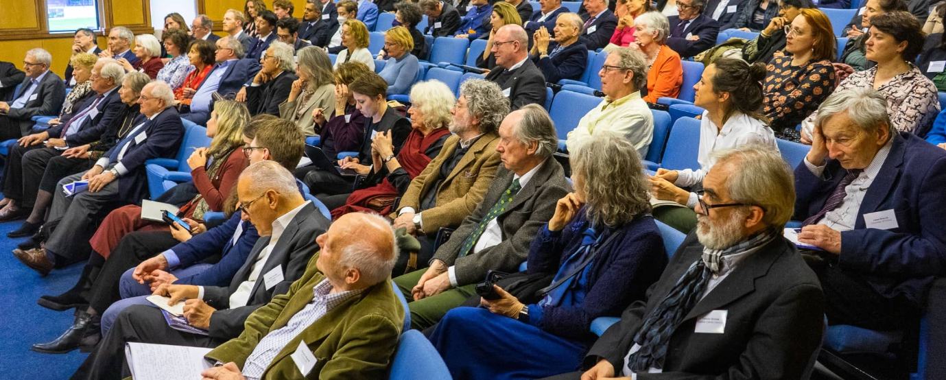 The audience at the Nissan Lecture Theatre