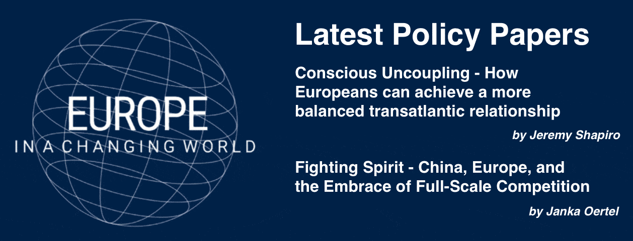 Read our latest policy papers on the United States, Turkey and China
