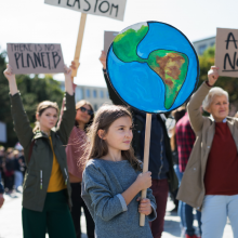climate change protest